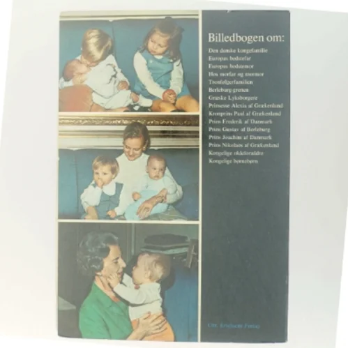 Billedbog om kongelige børnebørn fra Chr. Erichsens Forlag