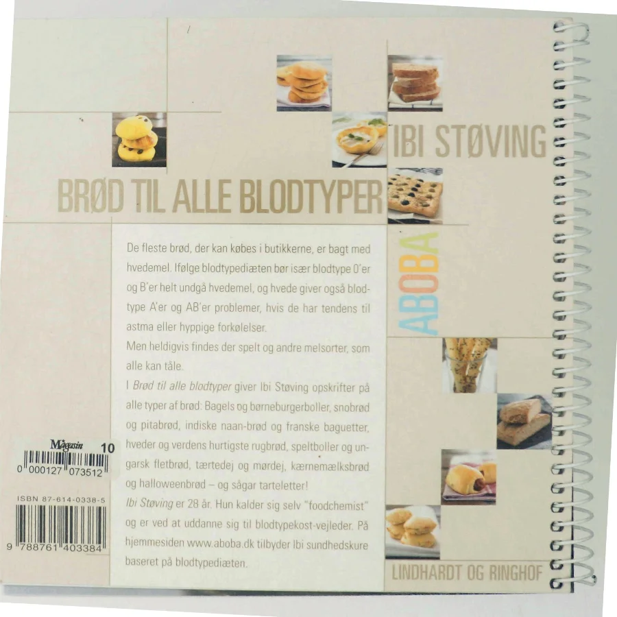 Brød til alle blodtyper af Ibi Støving (Bog)