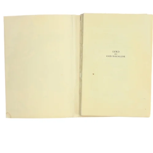 Gerd og gadegdrengene bog