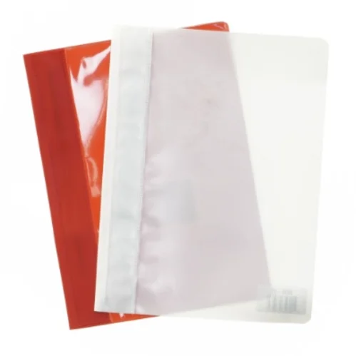 Genanvendelige plastmapper fra Esselte (str. 22,5 x 17 cm)