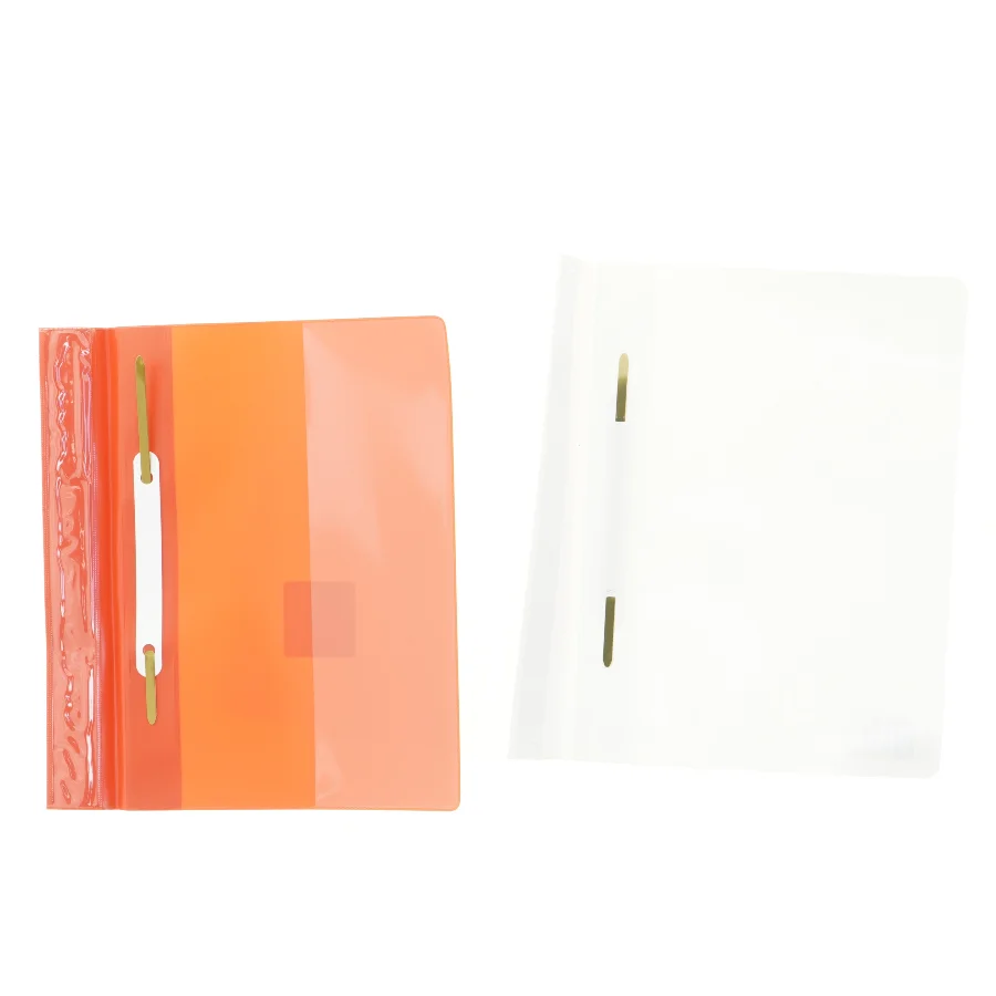 Genanvendelige plastmapper fra Esselte (str. 22,5 x 17 cm)
