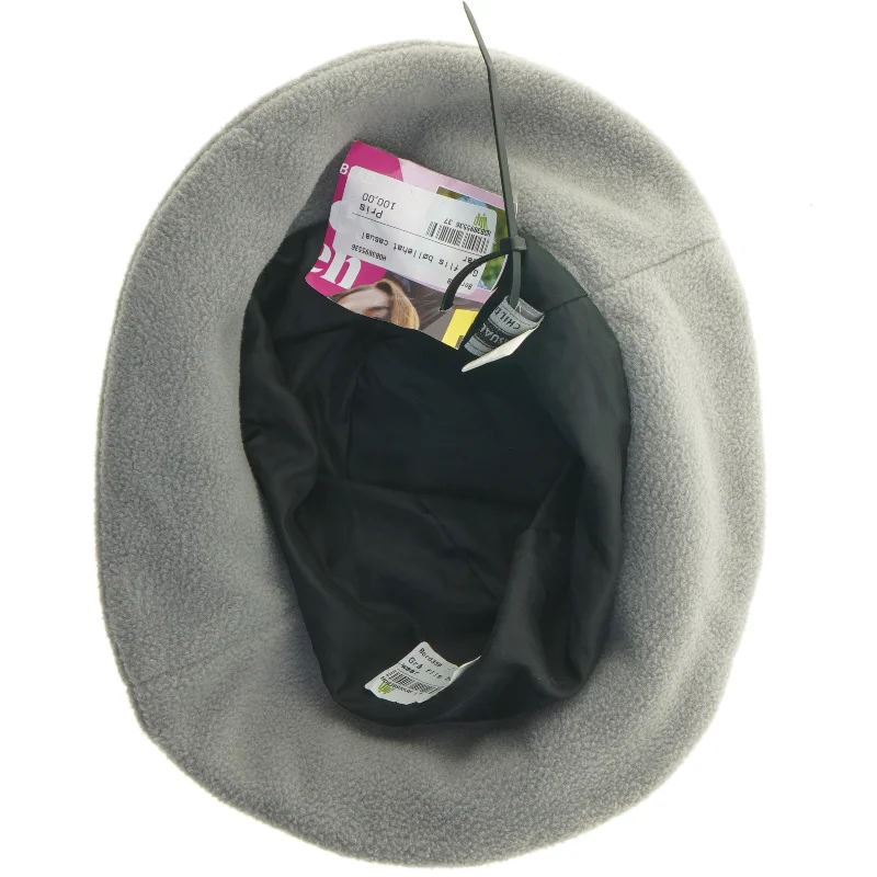 Grå bøllehatte fra Casual Wear (str. Ø 23 cm)