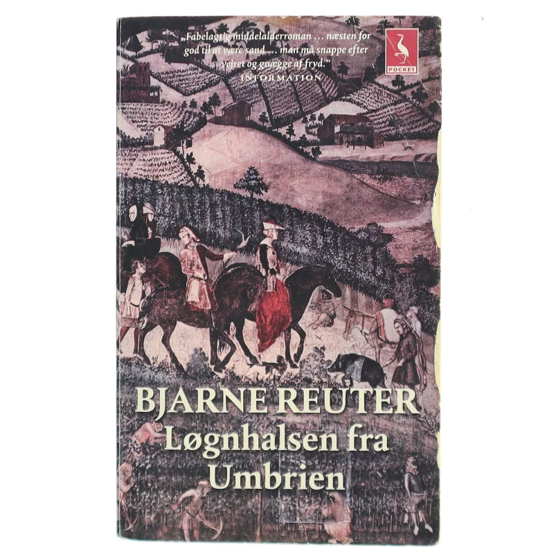 Løgnhalsen fra Umbrien : roman af Bjarne Reuter (Bog)