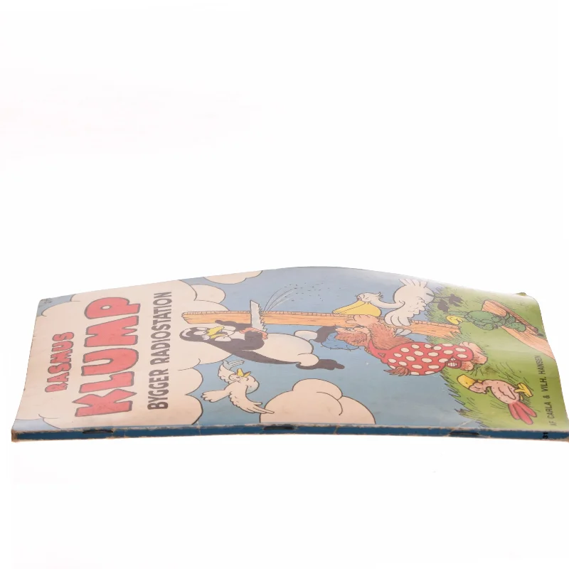 Rasmus Klump bygger radiostation af Carla og Vilh. Hansen (Bog)