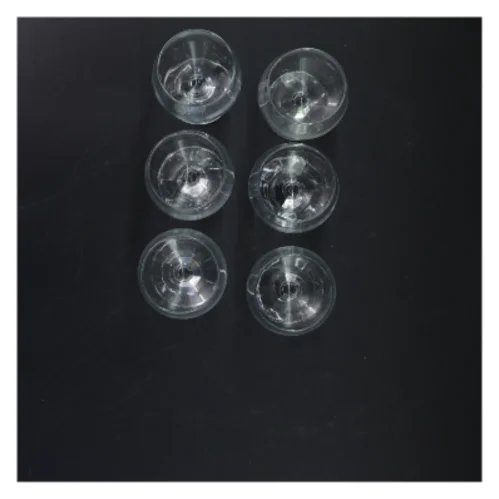 6 vinglas (str. 12,5 cm. 6 styk)