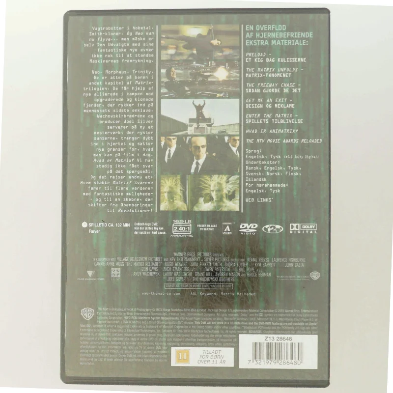 Matrix Reloaded, the