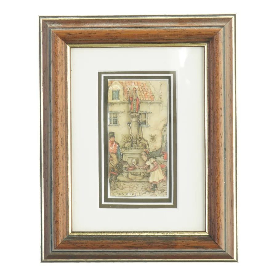 Indrammet 3D billedkunst (str. 25 x 19,5 cm)