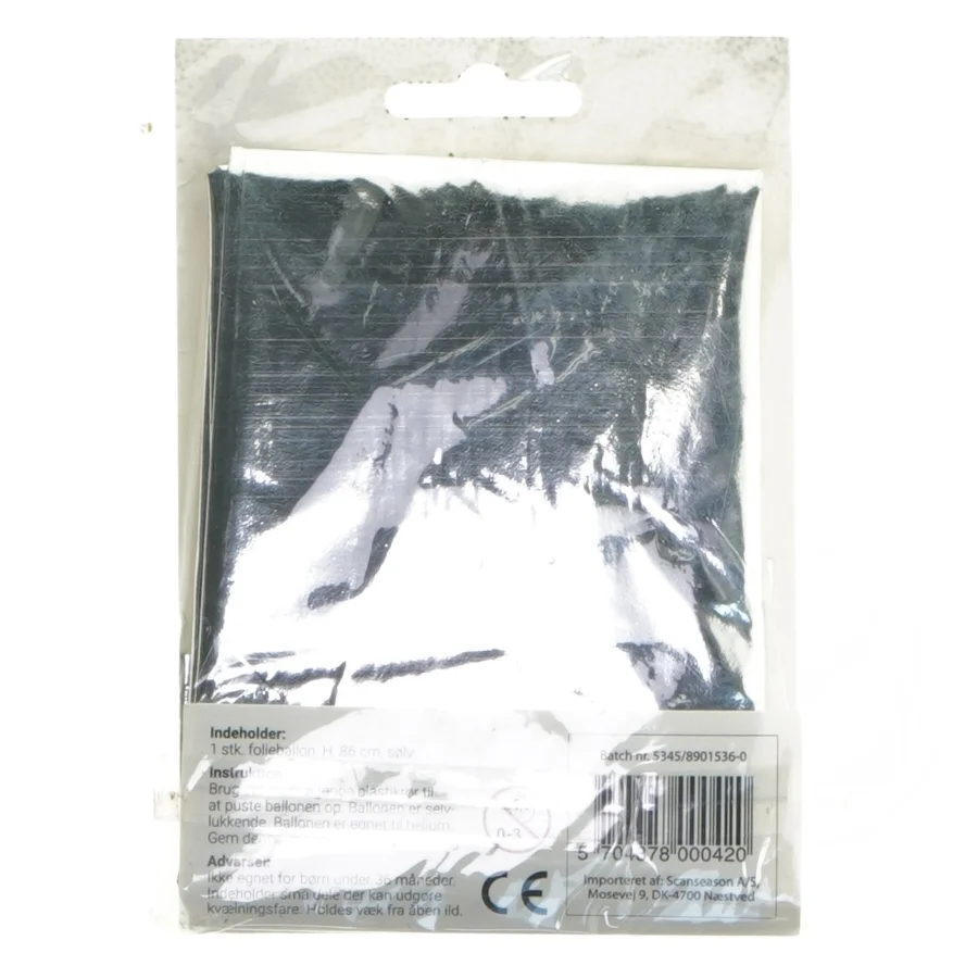 Folieballon - Tallet 0 (str. 86 cm)