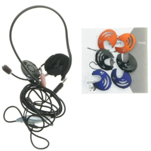 Logitech headset med mikrofon fra Logitech (str. Ø 11 cm)