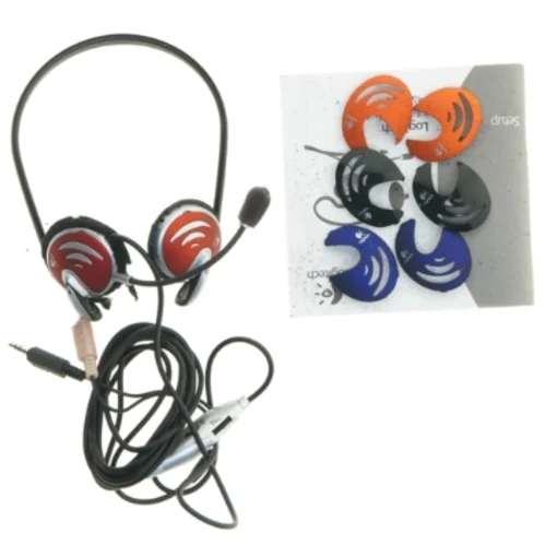 Logitech headset med mikrofon fra Logitech (str. Ø 11 cm)