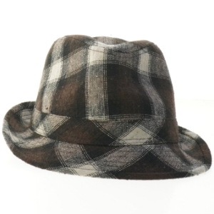 Hat med ternet mønster fra Noa Noa (str. Small, medium)