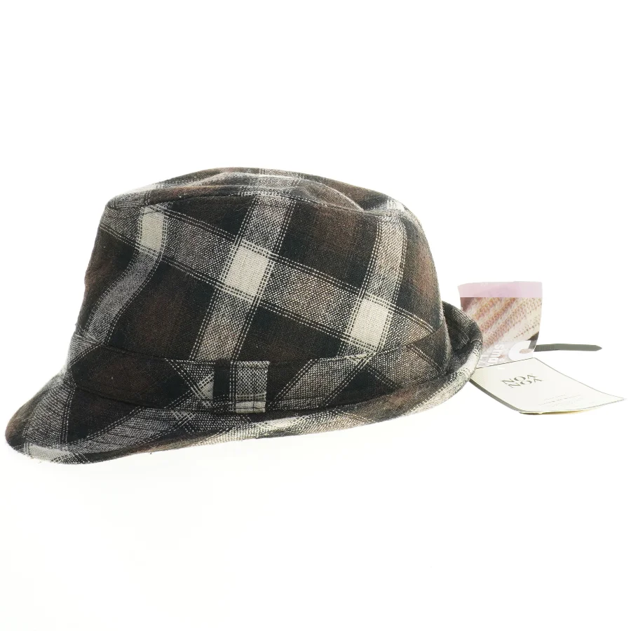 Hat med ternet mønster fra Noa Noa (str. Small, medium)