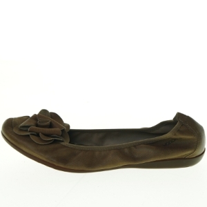 Læder ballerinasko fra Wonders (str. 41)