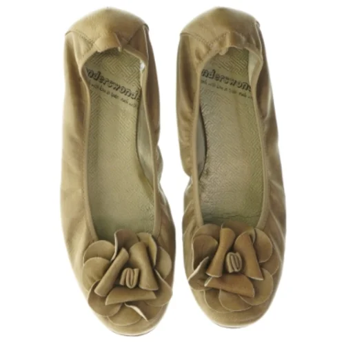 Læder ballerinasko fra Wonders (str. 41)