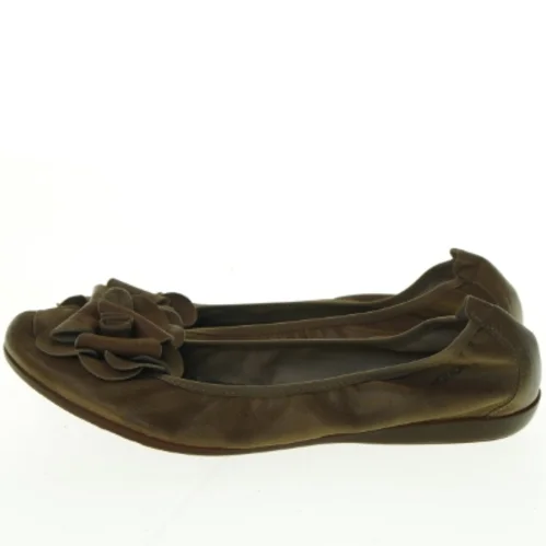 Læder ballerinasko fra Wonders (str. 41)