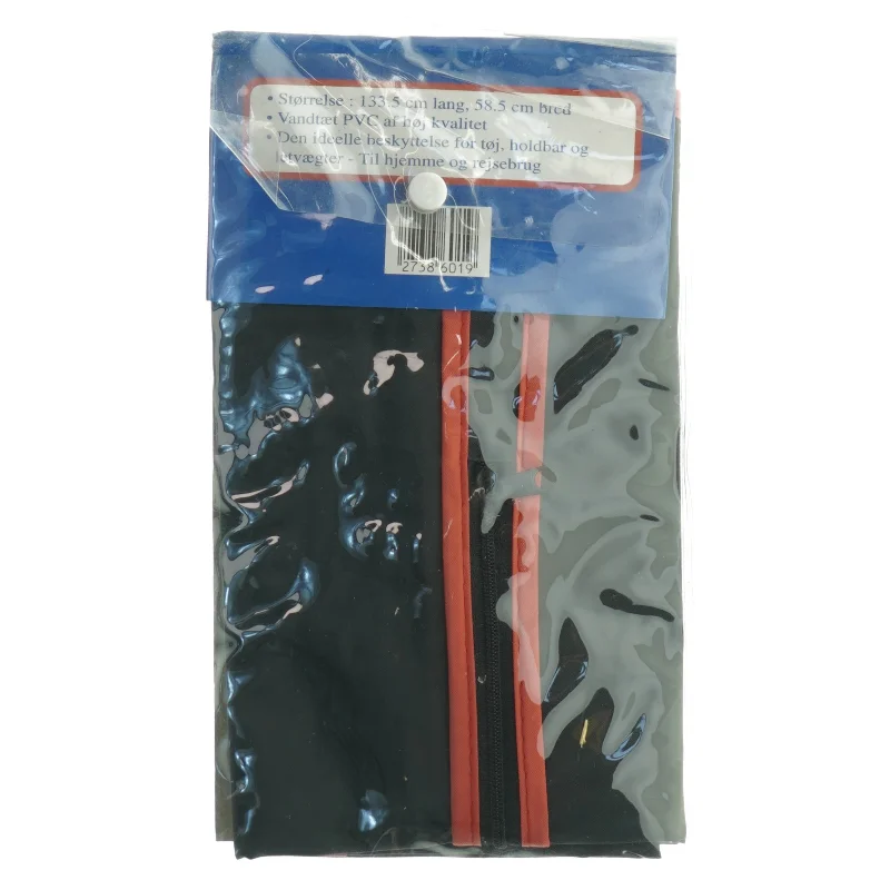 Klædepose til rejsebrug (str. Længde 133,5 bredde 58,5)