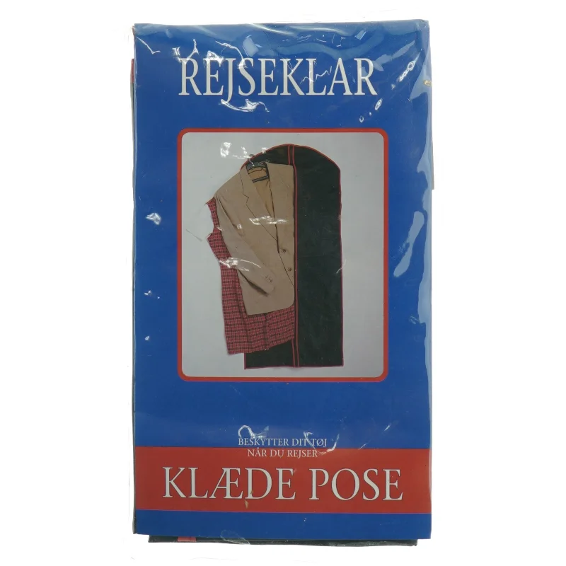 Klædepose til rejsebrug (str. Længde 133,5 bredde 58,5)