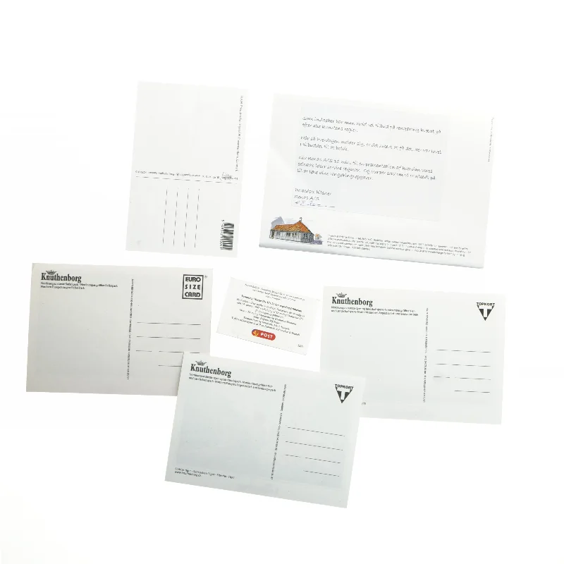 Postkort fra Knuthenborg og andre motiver fra Knuthenborg