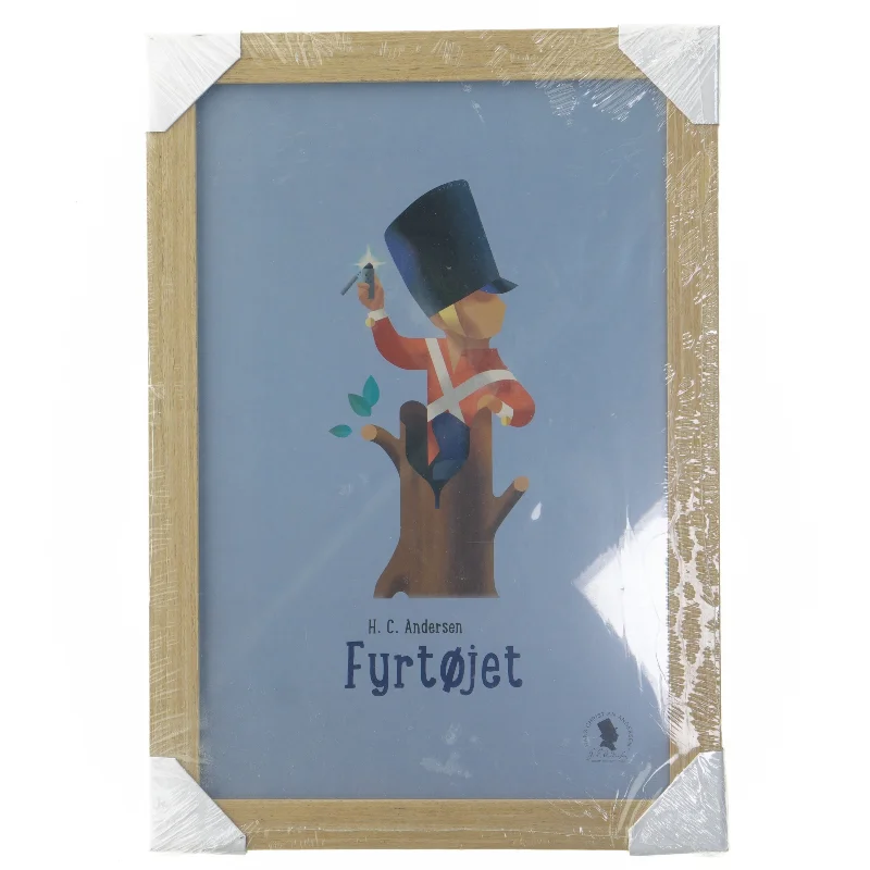  Fyrtøjet billede i ramme (str. 20x30 cm)