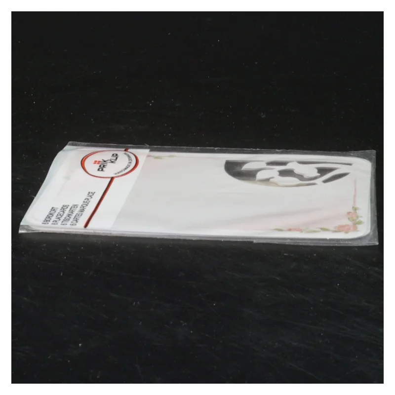 Bordkort med blomstermotiv fra Prik Klip (str. 11x8 cm)