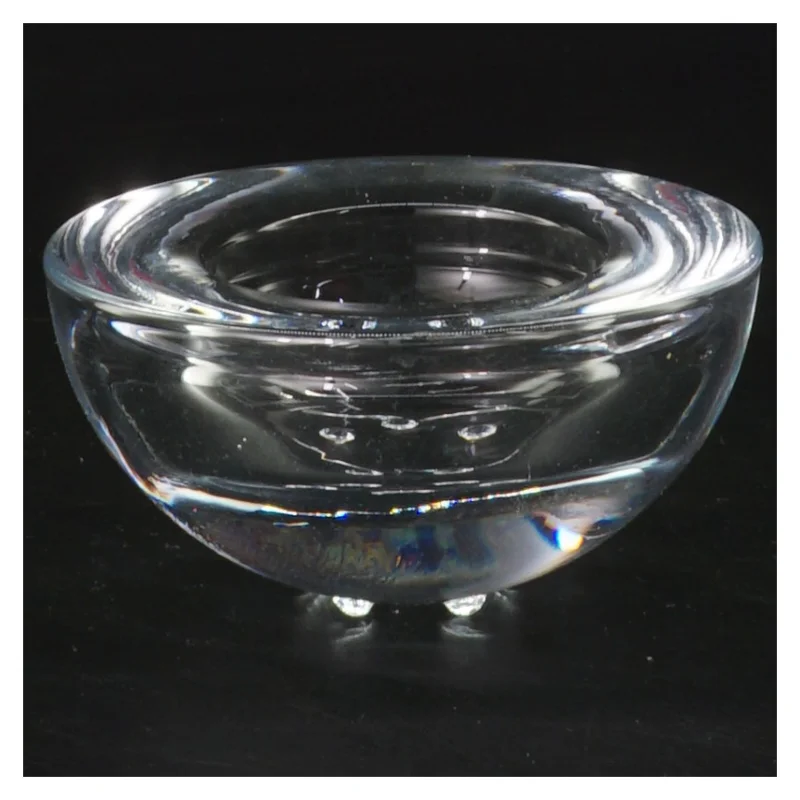 Glas lysestage fra Iittala (str. Ø 9,2 cm)