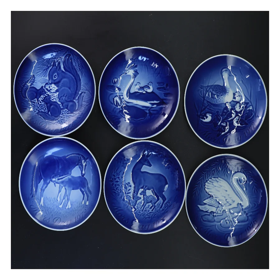 Mors Dags platter fra Royal Copenhagen (Ø 15 cm)