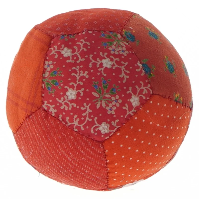 Patchwork stofbold (str. Ø 12 cm)