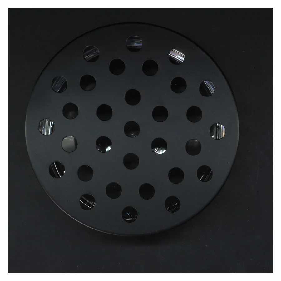 Glasvase med låg med huller i (str. Ø 20 cm)