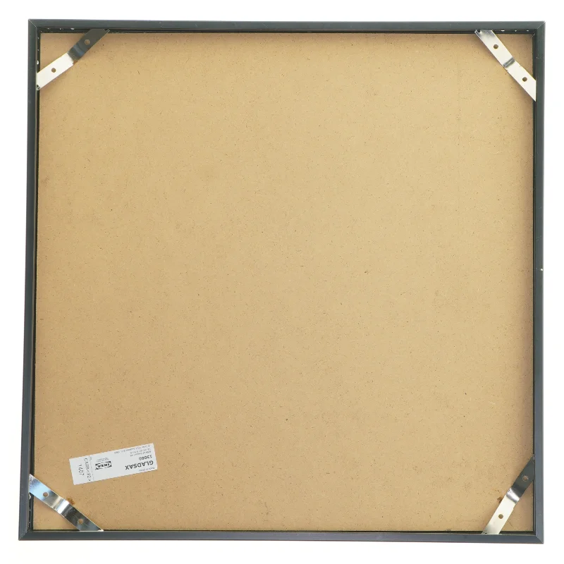 Kvadratisk billedramme fra IKEA (str. 33x33 cm)