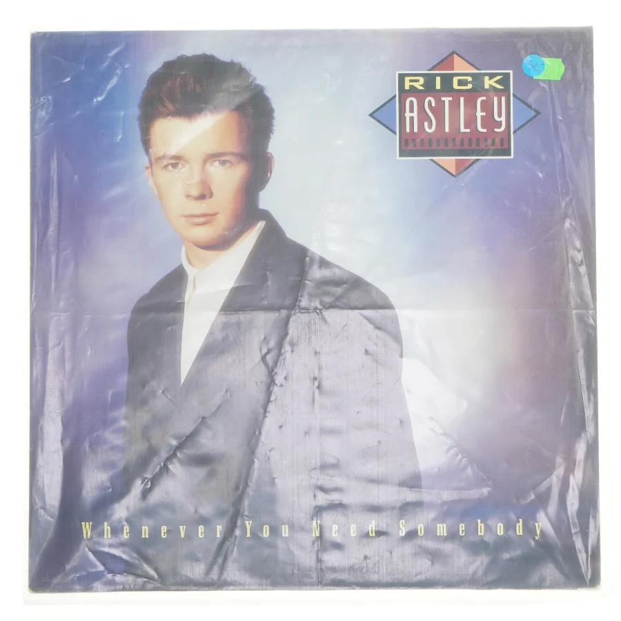 Rick Astley LP - Whenever You Need Somebody fra RCA