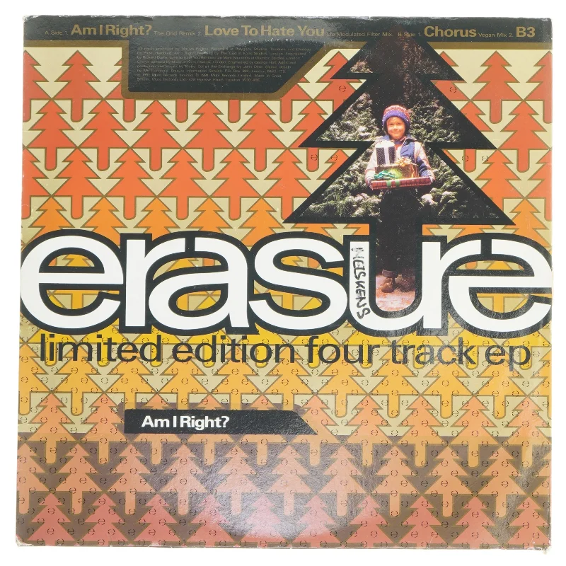 Erasure Limited Edition Vinyl