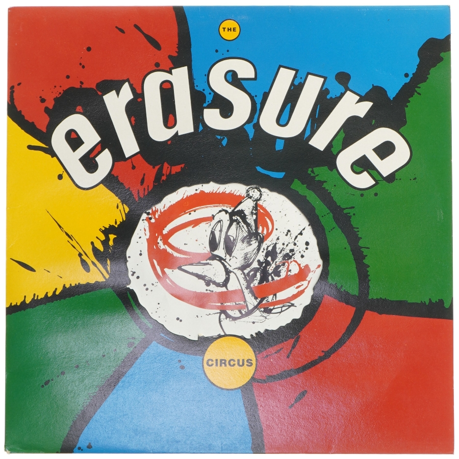 Erasure - The Circus LP fra Mute Records