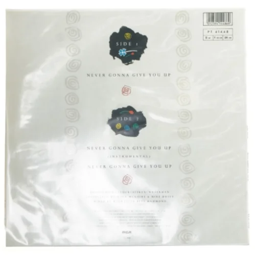 Rick Astley vinyl - Never Gonna Give You Up fra RCA