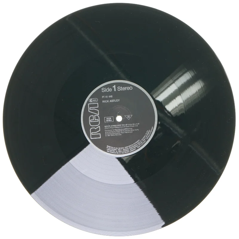 Rick Astley vinyl - Never Gonna Give You Up fra RCA