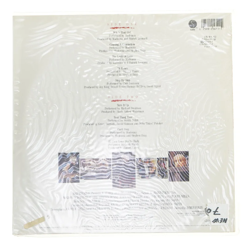 Madonna - Who's That Girl Soundtrack LP fra Sire