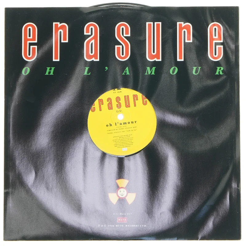 Erasure, Oh L'Amour LP fra Erasure