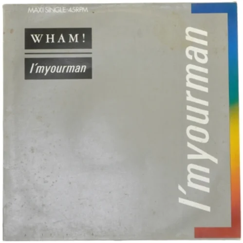 Wham! - I'm Your Man Maxi Single LP fra Epic