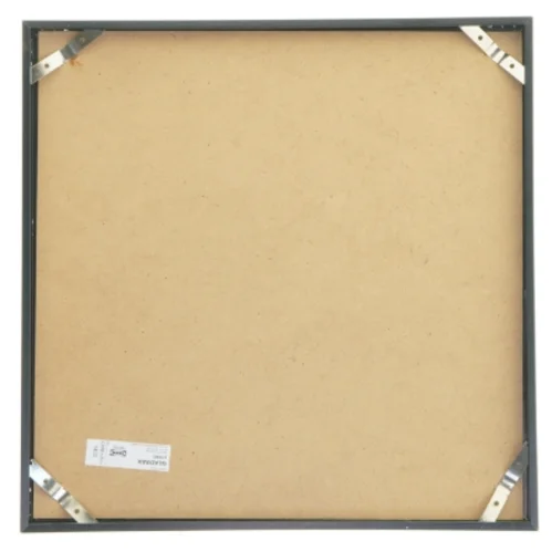 Kvadratisk sort billedramme fra IKEA (str. 33x33 cm)
