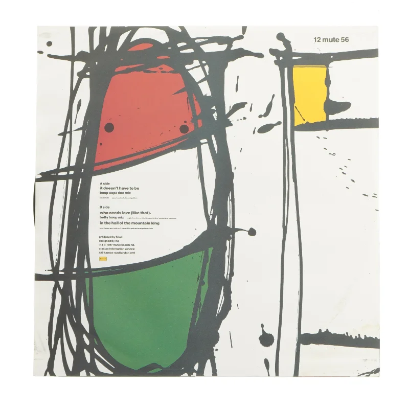 Erasure - It Doesn't Have to Be, LP fra Erasure