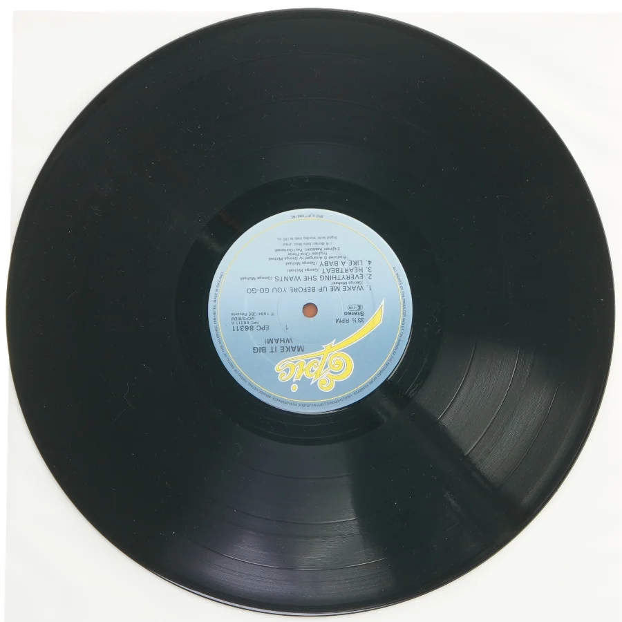 Wham! 'Make It Big' Vinyl Album