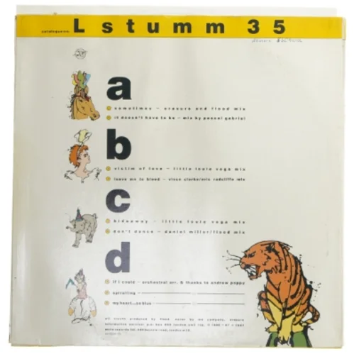 Erasure, The Two Ring Circus LP fra Erasure