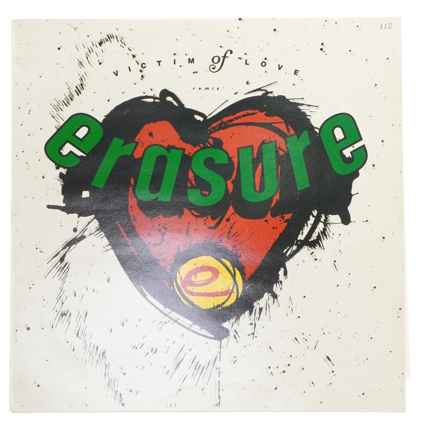Erasure vinylplade - Victim of Love fra Mute Records
