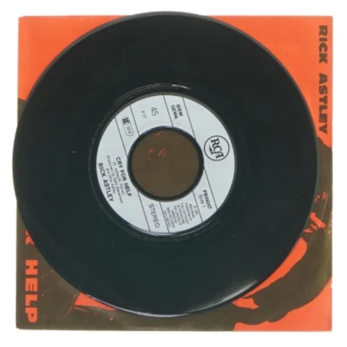 Rick Astley - Cry For Help vinyl single