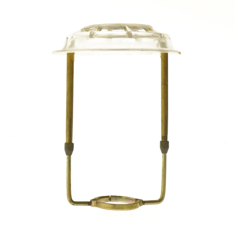 Lampeskærm med beslag (str. 15 cm)