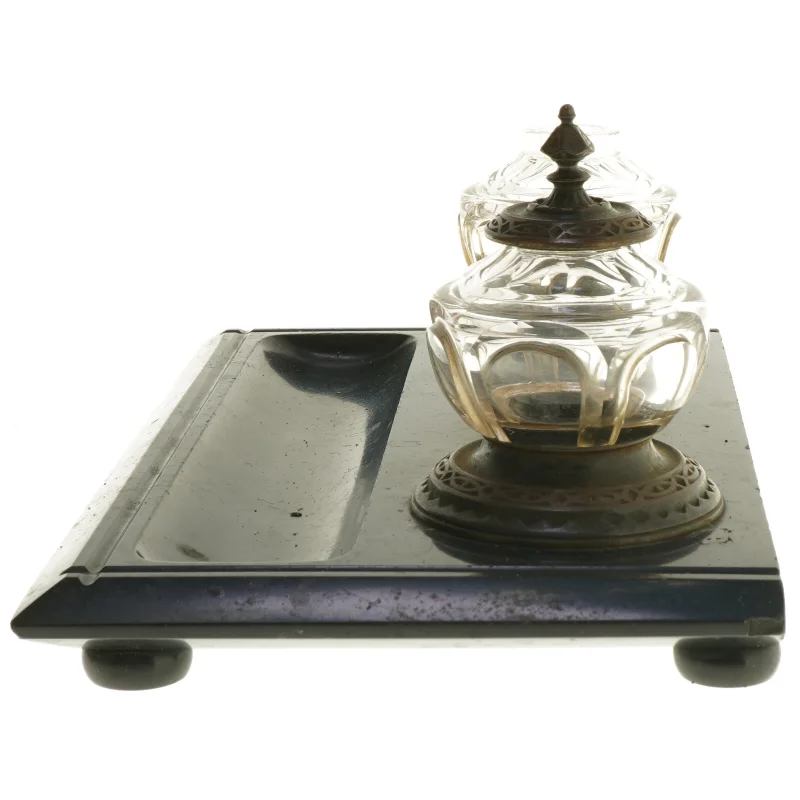 Antik blækholder (str. 30x18 cm)