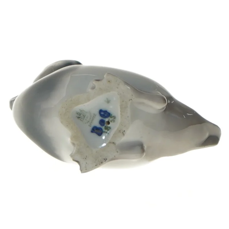 Porcelænsfigur af and fra B&G (str. 11 cm)