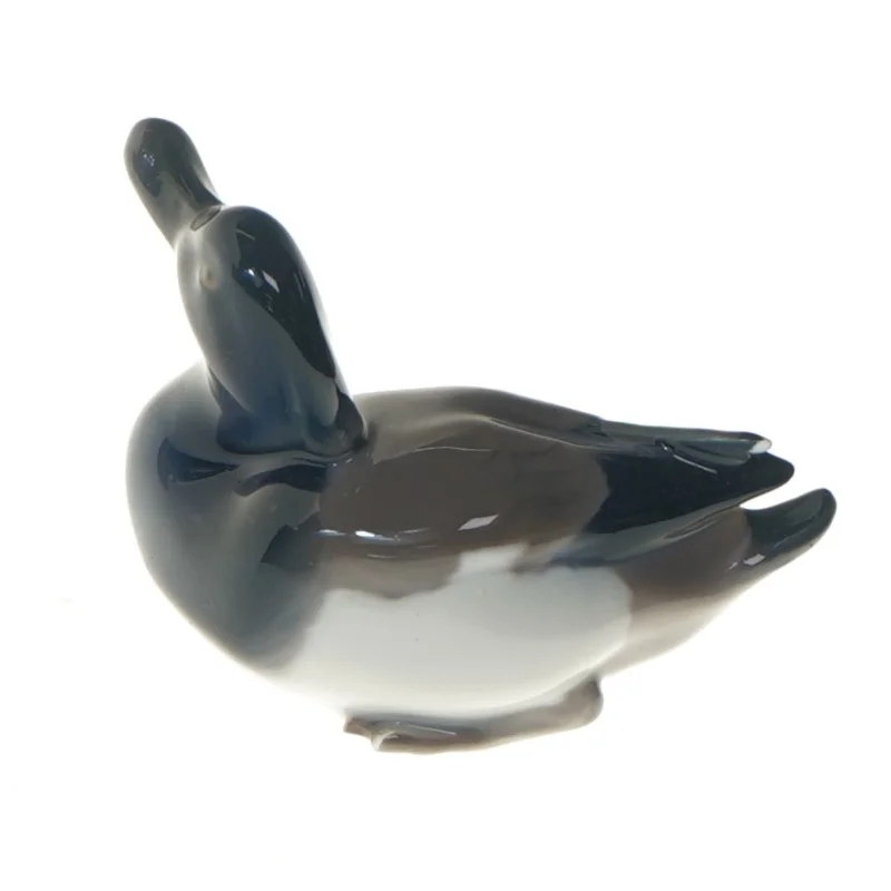 Porcelænsfigur af and fra B&G (str. 11 cm)