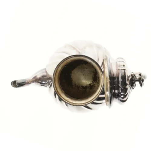 Klassisk tekande i pletsølv (str. 20x25 cm)