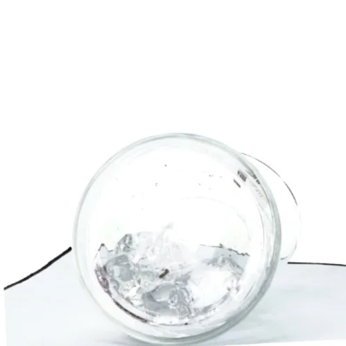 Dekorations glas fra Im Glass handmade (str. 10 x 9 cm)