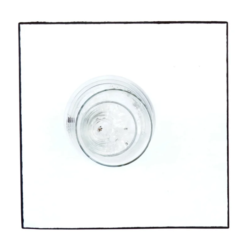 Dekorations glas fra Im Glass handmade (str. 10 x 9 cm)